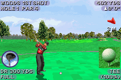 Tiger Woods 2004 screenshot 3 for GameBoy Advance